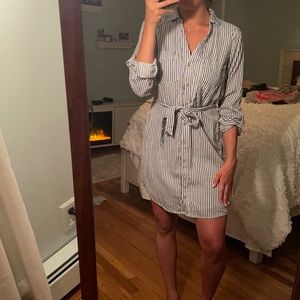Abercrombie & Fitch stripped long sleeve dress